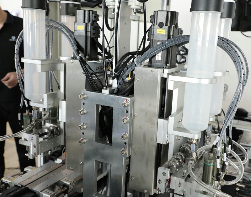 自動點膠機(jī)局部圖